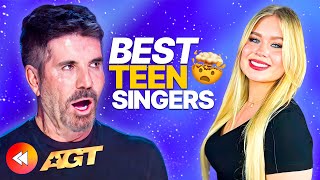 BEST TEEN Singers OF ALL TIME On Americas Got Talent 🤩🎤 [upl. by Trebbor]