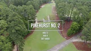 Pinehurst No 2  Hole 3 [upl. by Tiram]