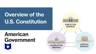 United States Constitution An Overview  American Government [upl. by Soiritos391]