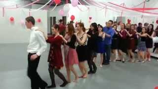 Conga Dance at HHE Valentine party [upl. by Hogue]