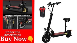 Electric Scooter for Adults 28MPH 48V 15AH Folding Commute Elorbing EScooter Up to 31 Miles Range [upl. by Stefanie]