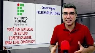 O material de estudo para o concurso do IFMT 2023 para professor de Física está escasso [upl. by Zenobia701]