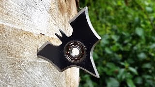 BATMAN Batarang  Fidget Spinner  Pocket Size  BrainfooTV [upl. by Ybbob811]