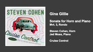 Gina Gillie Sonata mvt 3 Rondo [upl. by Anha]