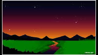 How to draw a beautiful scenery tutorial on Ms paint 🎨 I Ms paint drawing tutorial step by step [upl. by Nameloc]