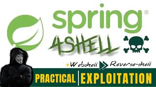 Spring4Shell CVE202222965 Practical Exploitation walkthrough amp Webshell to reverse shell THM [upl. by William551]