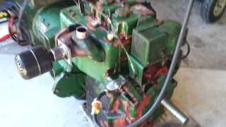 Lister ST2 7kw Startomatic Generator start and stop [upl. by Yenahc]