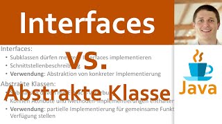 💻 JAVA  Interfaces 05  Interfaces vs Abstrakte Klassen Zusammenfassung [upl. by Einnol]