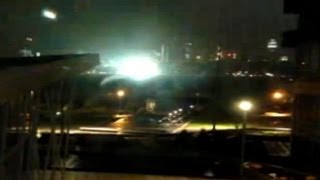 Hurricane Sandy Video of Explosion at NYC Con Edison Plant [upl. by Eanaj]