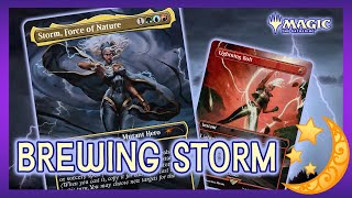 MARVEL MEETS MAGIC  Storm Force of Nature Commander Deck [upl. by Ahsilef890]