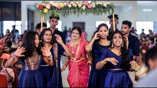 Bride Entry Dance  Kerala Wedding 2022  Anu Dance Performance  Dreamday  rawadz wedding [upl. by Naves]