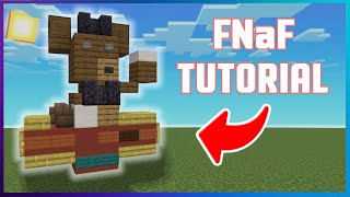 Tutorial FNaF Movie  How to build The The FNaF Movie Sign in Minecraft [upl. by Soneson]