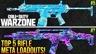 WARZONE New TOP 5 BEST ASSAULT RIFLE META LOADOUTS After Update WARZONE 3 Best Weapons [upl. by Tremain]