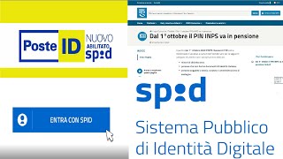 SPID  Come fare lo Spid Poste INPS [upl. by Rahsab226]