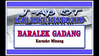 Karaoke Minang Baralek Gadang Kn24 [upl. by Nelram701]