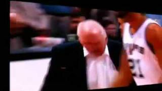 Greg Popovich Yells at Tony Parker [upl. by Fernand]