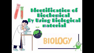 Identification of Biochemical by using biological materials  Experiment for fsc students  biology [upl. by Notreb915]