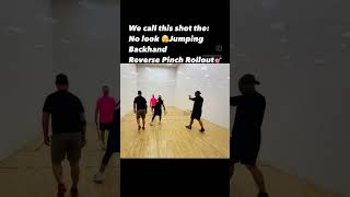 Racquetball trick shots [upl. by Noirred832]