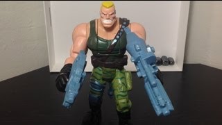 1998 Hasbro Small Soldiers  Brick Bazooka Figure Review [upl. by Arak]