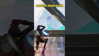 I Tried Martoz Resolution 😮 fortniteshorts [upl. by Suzzy702]