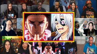 Demon Slayer Season 4 Episode 1 Reaction Mashup [upl. by Aikemit]