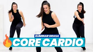 CARDIO CORE para ABDOMEN PLANO 🔥 Eliminar Grasa Rápido [upl. by Yrogerg]