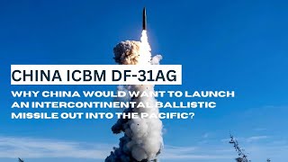 Amazing NEW clip of Chinas DF31AG ICBM 1st stage booster drops off and 2nd stage motor ignition [upl. by Kasper]