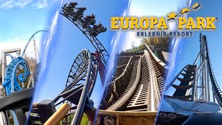 All Roller Coasters at Europa Park 2024 [upl. by Cleavland744]