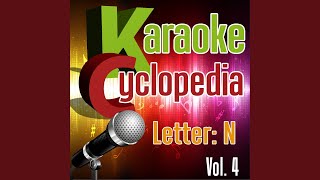 Nostalgia di te Karaoke Version [upl. by Aisatnaf323]