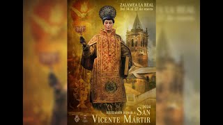 Tercer día de novena San Vicente Mártir 2024 [upl. by Eberhart377]