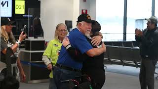 Special Honor Flight Welcome at BWI Marshall Airport [upl. by Miguel296]