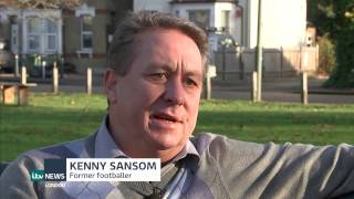 Kenny Sansom quits alcohol  Amy Lewis reports [upl. by Ellemrac]