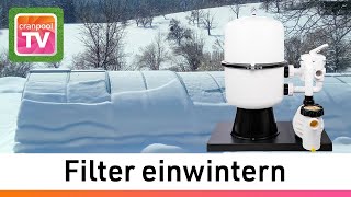 SO winterst du deinen Sandfilter ein [upl. by Sivolc9]