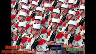 Edelweiss  Chants de la Legion etrangere Songs of the French foreign legion [upl. by Yelnahs]