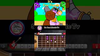 Incredibox Sprunki  Easy Guitar 🎸 tutorial sprunki incredibox incrediboxsprunki shorts [upl. by Amary]