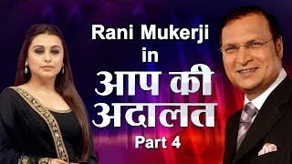 Rani Mukerji in Aap Ki Adalat Part 4  India TV [upl. by Cichocki]