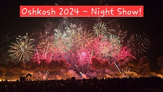 Oshkosh 2024  Night Show Epic Finale [upl. by Idou]