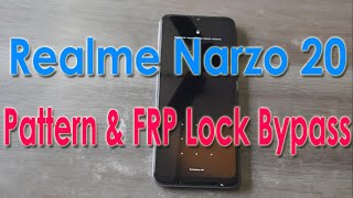 Unlock Pattern Lock on Realme Narzo 20  RMX2193 without Computer frpbypass [upl. by Ramey]