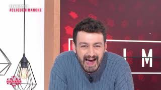 Roman Frayssinet  les premières minutes de CLIQUE TV  Clique Dimanche  CANAL [upl. by Lengel]