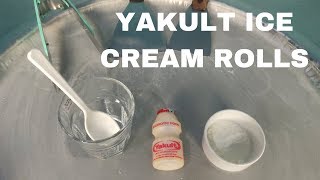 Yakult Ice Cream Rolls recipe [upl. by Kostival147]