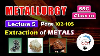 Metallurgy Lecture 5  Class 10 SSC  EXTRACTION of METALS  Maharashtra state board [upl. by Anett207]