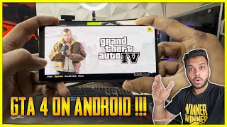 I INSTALLED GTA 4 ON MOBILE  LEGIT GTA 4 ANDROID GAMEPLAY  MOBOX EMULATOR IS 💥  NEXT GOD OF WAR💀 [upl. by Daisi]