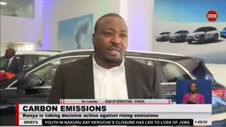 Momentous launch of 100 electric vehicles by Environment CS Aden Duale [upl. by Groome]