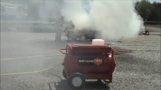 Enforcer 60 Gallon Car Fire [upl. by Phillip]