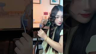 Who needs this curler 😍😍 hairstyle hairtutorial hair hairgadgets curler [upl. by Nereen]