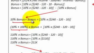 Partnership Accounting For Bonus Allocation amp Calulation Formulas Detailed [upl. by Macswan20]