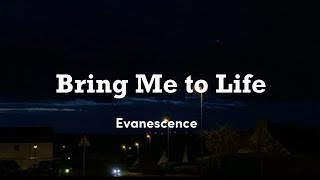 Evanescence  Bring Me To Life lyrics [upl. by Ramor]