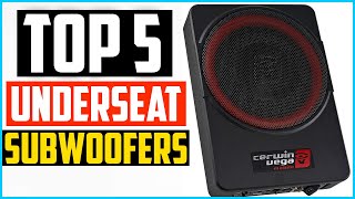 Top 5 Best Underseat Subwoofers In 2024 – Reviews and Buying Guide [upl. by Omoj959]