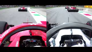 Italian GP The Monza RedSilver War Hamilton vs Vettel vs Raikkonen  Silver vs Red F1 2018 [upl. by Bornie]