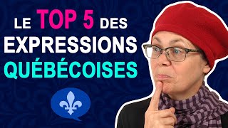 TOP 5 QUEBEC FRENCH EXPRESSIONS EXPLAINED  Québécois 101 [upl. by Haronid]